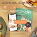 COSORI Airfryer, Heißluftfritteuse 2 Kammern, 10,8 L Heissluftfritteuse, Innovative Mehrfach-Luftgeschwindigkeit, Spart 41 Prozent Platz, Inklusive Rezeptbuch und Edelstahl-Rost, Silbergrau - 9