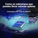 Lenovo Legion Pro 5 Gen10– Portátil Gaming IA 16" WQXGA (Intel Core i9-14900HX, NVIDIA GeForce RTX 5070, 32GB RAM, 1TB SSD, 240Hz, WiFi 6, Sin Sistema Operativo) QWERTY RGB 24 Zonas Español – Negro - 6