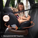 LIONELO Bastiaan i-Size Siège Auto Pivotant à 360° pour les Enfants de 0 à 36 kg et de 40 à 150 cm, Installation Face et Dos à la Route, ISOFIX Sangle TopTether - 2