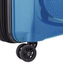 DELSEY PARIS - BELMONT PLUS - Valigia da cabina rigida 55 cm x 40 cm x 20 cm - 33 L - S Slim - Blu zinco - 5