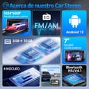 Haudio Autoradio 2 DIN con Apple CarPlay y Android Auto Inalámbricos, Pantalla de Coche de 7 Pulgadas con Canbus,Mirror Link,FM/Am/RDS/SWC, Compatible con VW Golf 6, Passat,Polo, Tiguan,Jetta y Skoda - 3