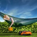 WORX Robot cortacésped Landroid L1000 20V Máx. | para Superficies de hasta 1000m2 | WR147E.1 | Navegación Inteligente | Cut to Edge 2,6 cm del Brode | Pendientes de hasta el 35% - 2