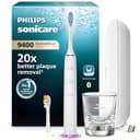 Philips Sonicare DiamondClean Smart 9400 Electric Toothbrush, Sonic Toothbrush with App, Pressure Sensor, Brush Head Detection, 4 Brushing Modes and 3 Intensity Levels, White, Model HX9917/88 - 1