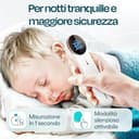 HIMMELSHAUCH MEDICAL Termometro Febbre Auricolare e Frontale | Misuratore 3 in 1 | Termometro Neonato, Bambino e Adulto | Termometro Digitale Infrarossi Frontale | Termometro Orecchio Bambini - 5