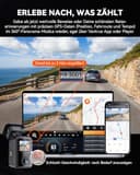 VANTRUE E360 ACE 5.2K Panorama+1440P Dashcam mit Dual STARVIS 2 HDR Nachtsicht, 3 Kanal 360° Dash Cam inkl. Tragehalterung zum Handheld, Sprachgesteuerte Auto Kamera, App, 1.54″ Touchscreen, Parkmodus - 6