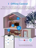 meross Lampadina LED E27 Smart per HomeKit, Lampada WiFi Multicolore Dimmerabile RGBWW Compatibile con Alexa, Google Home e SmartThings, 2700k-6500k, 4 Pezzi - 6