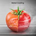 Hisense RS818N4TFE Frigorifero Side By Side, 632 L, Classe E, Black Inox, Display Touch con Voice Control - 6