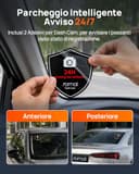 70mai A800SE Dashcam 4K+1080P GPS WiFi, Doppia Telecamera Auto Fronte/Retro con SD 128GB, F1.55, HDR, Visione Notturna, ADAS, Schermo 3", Parcheggio 24/7, Supporta fino a 512GB - 9