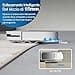 ECOVACS DEEBOT X2 OMNI Robot Aspirapolvere Lavapavimenti, 8000 Pa, Stazione All-in-one, Sottile Quadrato, Sollevamento Mop 15mm, Lavaggio Acqua Calda, Evitamento Intelligente Degli Ostacoli - 3