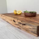 DOWNTON INTERIORS UK Handcrafted Live Edge Large Sustainable Acacia Wood Professional Chef Chopping Board *Available in 2 Sizes* (50cm x 30cm) - 7