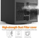 GAMSURFING Staubfilter für Xbox Serie X Konsole- 8 Silikon Staubstopfen und 4 PVC Meshs Set, Anti-Dust Vent Cover Staubdichtes Case X-Series X Zubehör - 4
