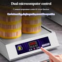 Vaporizador eléctrico, horno de vapor de alta potencia de 3 kW, diseño de 5 capas con apagado automático y alarma de escasez de agua para vapor y conservación del calor - 4