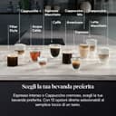 De’Longhi Magnifica Evo Next – Perfetto Macchina da Caffè Automatica, LatteCrema Montalatte Automatico, 13 Bevande in un Solo Tocco, Display Touch a Colori, Argento e Nero (ECAM312.80.SB) - 4