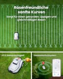 Terramow V1000 Cortacésped Robot, Tecnología Tri-AI Vision sin Cable/Sin Problemas de Señal RTK, Mapeo Automático, Máx. 1200㎡, Navegación por Visión, Evitación de Obstáculos con IA, Ideal para Cortar - 9