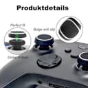 20 Piezas Tapas Gomas Joysticks,PS5 Controller Sticks Taps,Thumb Grips Caps para Xbox One Series X/S PS4 PS5 Controller Accesorios,Silicona Caps para Switch Mando Pro,Joystick Sticks para PS4/PS3 - 3