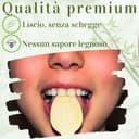 Senza sapore legnoso. 300 Posate XL in bambù ecologico. Coltello+Forchetta+Cucchiaio. Picnic, barbecue, festa, compleanno @Claudi Home - 3