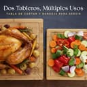 Deer & Oak Tabla de cortar de bambú de ciervo y roble (XL + XXL) - 2