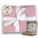 MIRARI Kids ® Coperta Neonato in Lana Merino 100% - 75x100cm - Invernale per Carrozzina - 1