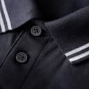 Calvin Klein Herren Campus 3 Knopf-Polo-Hemd - Navy-Spitze - M - 6