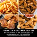 Ninja Double Stack XL Freidora de aire, 9,5 l, Doble cesta vertical, 4 niveles de cocción, 2 cestas y 2 rejillas, diseño para ahorrar más espacio, 6 funciones de cocción, 8 porciones, en gris, SL400EU - 14