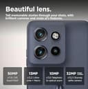 Motorola edge 50 neo (6.36" pOLED Super HD display, IP68, 50MP, Sony LYTIA 700C, Android 14, 12/512 GB, MediaTek Dimensity 7300), PANTONE Grisaille (Pantone Grisaille, 512, GB, 12, GB) - 2