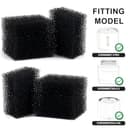 20 Pezzi Filtri di Ricambio per Fontanelle per Animali Domestici, Filtro Acqua per Gatti Filtri in Schiuma Sostituiti per PETKIT Eversweet 3 Pro/PETKIT Eversweet Solo 2/PETKIT EversweetSolo SE - 3