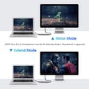 DEMKICO Hub USB Tipo C, 6 en 1 Adaptador multipuerto con HDMI 4K, Lector de Tarjetas SD/TF, USB 3.0 y USB 2.0, Puerto PD de 100 W, Compatible con MacBook Pro/MacBook Air/DELL XPS y Plus - 3