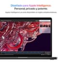 Apple MacBook Pro portátil con Chip M4 MAX, CPU 16 núcleos, GPU 40 núcleos: diseñado para Apple Intelligence, Pantalla Liquid Retina XDR 16,2″, 48 GB Memoria unificada, 1 TB de SSD, Negro Espacial - 5