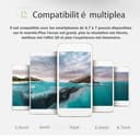 Occhiali VR, Realtà Virtuale 3D, Realtà Virtuale per Film e Giochi 3D, per Smartphone 4.7-7 Pollici [con controller] - 6