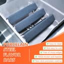 GFTIME 38.9CM 7635 Barrette aromatizzanti per Weber Spirit E210, S210, E220, S220, piastra riscaldante smaltata in porcellana, parti di ricambio per griglia a gas per Spirit I e II serie 200 - 6