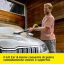 Kärcher idropulitrice K 7 Comfort Premium Connect Car & Home, max 180 bar, 600 l/h, superficie: 60 m²/h, tubo ad alta pressione extra flessibile, avvolgitubo, controllo tramite app, Car & Home Kit - 7