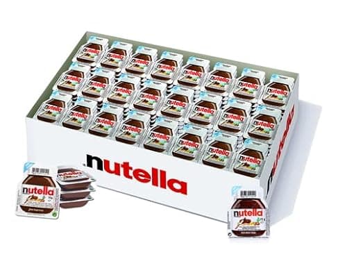 Crema de avellanas para untar 120 porciones individuales para Nutella 15 g - Nuevo embalaje