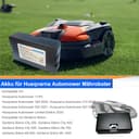 18V 3500mAh Mähroboter Ersatzakku für Husqvarna Automower 115H, Automower 305 2020, Automower 310 2020, Automower 520 2021, Automower 520 2022, Automower Limited Edition 2020, Gardena Sileno Life. - 3