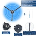 Zubehörset für Roborock S8 Pro Ultra, 6*Staubbeutel 2*Main Rollbürste 6*Seitenbürsten 2*Filter 4*Mopp Wischtücher 1*Hauptbürste, Ersatzteile Saugroboter Ersatzteile Saugroboter Zubehör… - 6