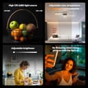 BAYHT Plafoniera LED Soffitto, 80W Lampada da Soffitto con Matter Compatibile con HomeKit, Alexa, Google e IFTTT, Moderna Plafoniera Intelligente per Soggiorno, Camera da Letto, Sala da Pranzo - 7