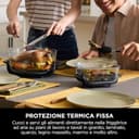 Ninja CRISPi Friggitrice ad Aria Portatile, 3.8L, 4 in 1: Frittura, Cottura Arrosto, Mantiene Cibo Caldo e Croccante, Compatta, 2 Contenitori Vetro Rimovibili, 1700W, Pietra FN101EUST - 15