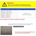 Schutzhülle für Lenovo Thinkpad X1 Carbon Gen9 Gen10 Gen11 [nicht für Gen12] Laptop und Lenovo ThinkPad X1 Yoga Gen6 Gen7 Gen8, PU-Leder, teilbare Schutzhülle, Zubehör, Weinrot - 2