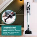 Bosch BCS612GB Unlimited 6 ProHome Cordless Stick Vacuum Cleaner, Ultra Lightweight Design, Suitable for All Floor Types, 2 x Interchangeable 18V Batteries, 60 Minutes Run Time, White - 6