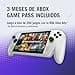 ASUS ROG Xbox Ally - Consola Portátil Gaming 7" Full HD 120Hz (AMD Ryzen Z2 A, 16GB RAM, 512GB SSD, Batería 60Wh, Windows 11, Consigue 3 meses gratis de Game Pass Premium) - Color Blanca - 4