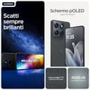 Motorola edge 70 con Moto AI (12/512GB, Tripla fotocamera da 50MP + flicker sensor, selfie 50MP, ultra sottile 5.99mm, 4800mAh Silicon-Carbon, Display 6.67" Super HD 120Hz, PANTONE Gadget Grey - 6