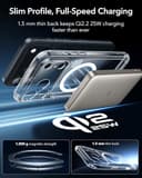 ESR für iPhone 17 Pro Max Hülle mit Kamerasteuerung Capture Button, Kompatibel mit Magsafe, Handyhülle für iPhone 17 Pro Max Case, Anti-Vergilbung, Zertifizierter Militärschutz Starke Stoßfest, Klar - 5