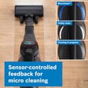 Bosch Unlimited 10 BCS1051GB Cordless Vacuum Cleaner with 100-Minute Runtime, Innovative MicroClean Technology, Including Sensor and TFT Display, Black - 5