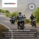 TomTom Rider 50 Motorrad-Navi (4,3 Zoll, mit kurvigen und bergigen Strecken speziell für Motorräder, Updates über Wi-Fi, 3 Monate TomTom Traffic und Radarkameras, 23 Länder Westeuropas) - 6