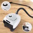 Bosch - Aspirador con Bolsa, Serie 4, Volumen XL de Bolsa de Polvo, Boquilla para Ranuras y tapicería, Blanco, BGB41WH1 - 16