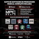 M-AUDIO Oxygen Pro 61 teclado controlador MIDI USB con 61 teclas, beat pads, perillas asignables de MIDI, botones y faders, más pack de sonidos de Native Instruments (integración de NKS) - 9