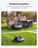 MAMMOTION YUKA mini 2 500 Robot Tagliaerba Senza Filo Perimetrale, fino a 500 ㎡, Visione AI Tri-Cam, Mappatura Automatica Multi-zona, DropMow, Modifica Manuale della Mappa, Pendenze fino al 45% - 5