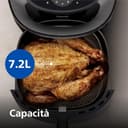 Philips Airfryer Serie 3000 7.2L, Finestra di Cottura, Friggitrice ad aria 16-in-1, Tecnologia RapidAir Plus, Rimozione Grassi, App Ricette HomeID, Facile da Pulire (NA340/00) - 5