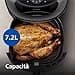Philips Airfryer Serie 3000 7.2L, Finestra di Cottura, Friggitrice ad aria 16-in-1, Tecnologia RapidAir Plus, Rimozione Grassi, App Ricette HomeID, Facile da Pulire (NA340/00) - 5