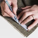 Marcador Korbond que se borra con agua, azul - 10