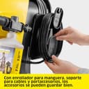 Kärcher hidrolimpiadora K 7 Comfort Premium Connect, presión: máx. 180 Bar, caudal: 600 l/h, área: 60 m²/h, Manguera de Alta presión, Tambor para Manguera, Control Mediante App - 6